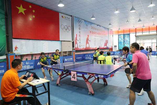 彰显责任！中国体育彩票冠名云浮市第三届乒乓球赛